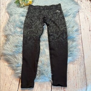 Pursue Fitness Ombre Seamless Leggings sz M